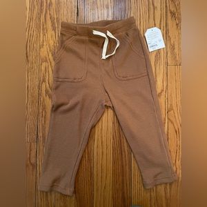 NWT Girl’s 2T Brown Drawstring Pants